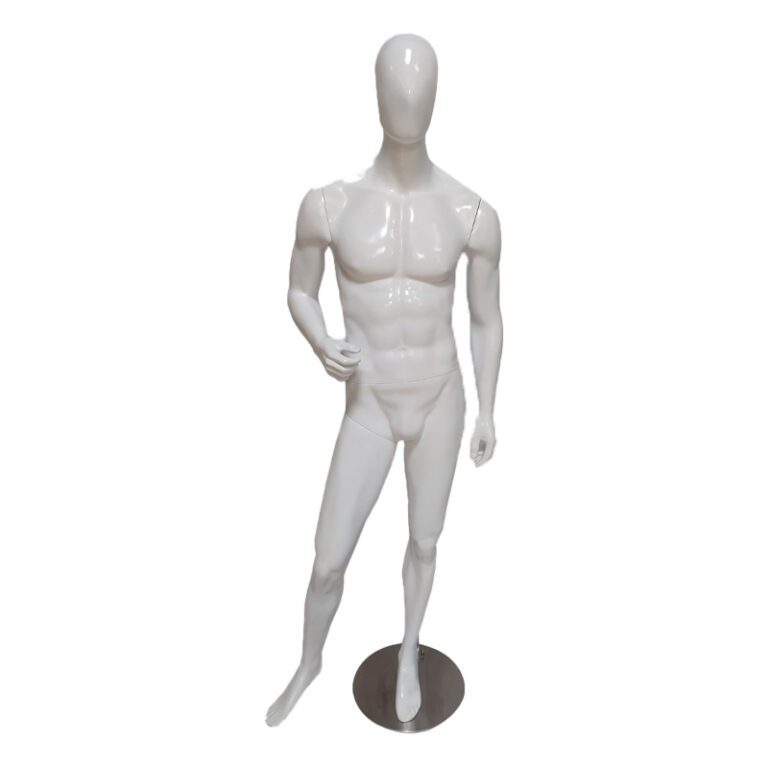 Maniquí Cuerpo Completo Hombre Blanco
