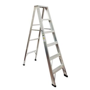 Escalera tipo tijera de 6 pasos