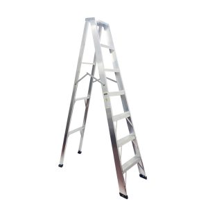 Escalera de aluminio tipo tijera 7 pasos