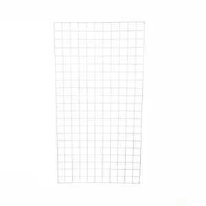 Malla blanca de alambre