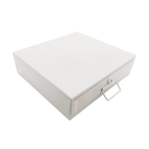 Caja de seguridad gris