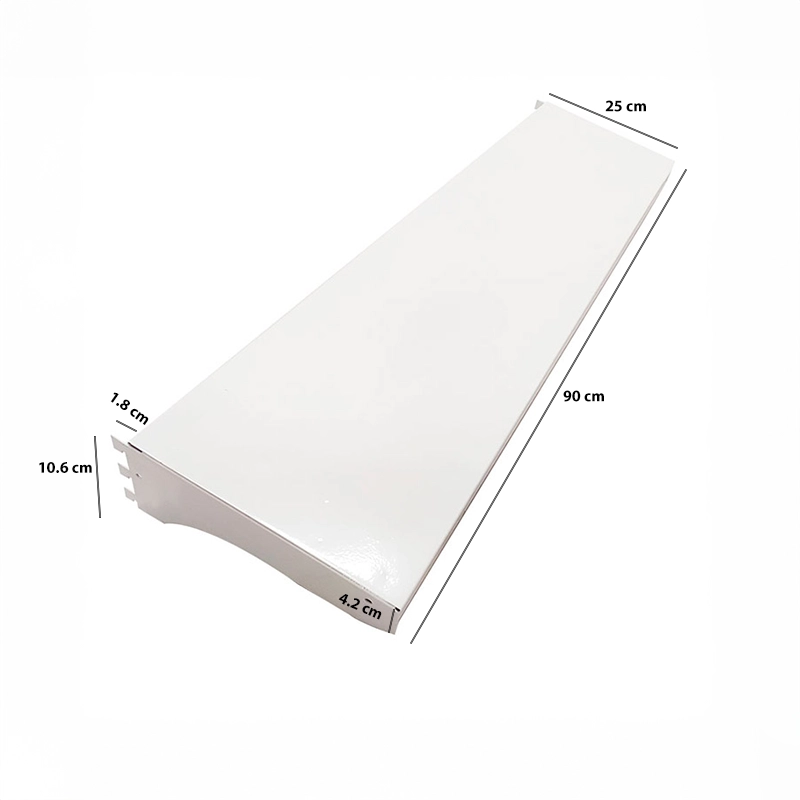 Entrepano milenio 90x25 pintado