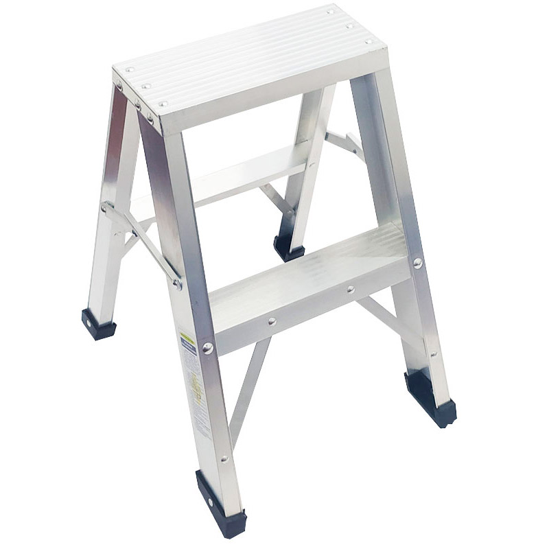 03 36345 Escalera tipo tijera 2 pasos Aluminio sencilla
