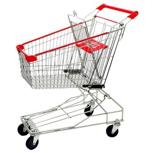 Carro Autoservicio Zincado de 90 Litros