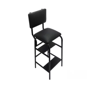 Silla escalera tapizado y acolchada
