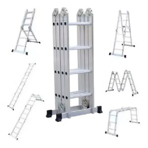 Escalera multipropósito Plegable 12 pasos