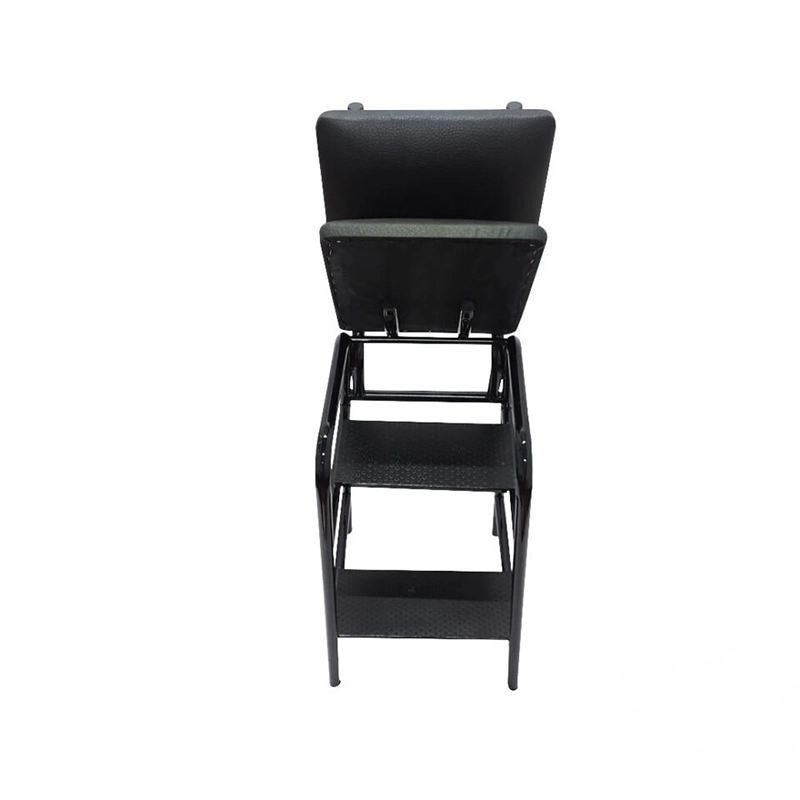 Silla escalera tapizado y acolchada