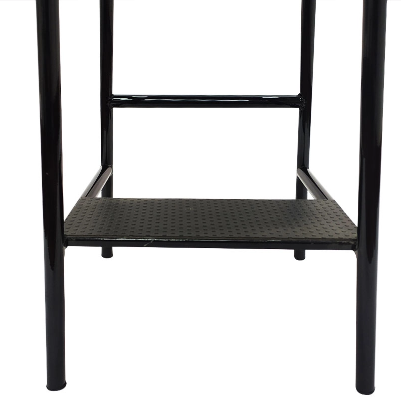 Silla escalera tapizado y acolchada