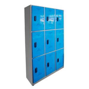 Locker Metálico de 9 puestos