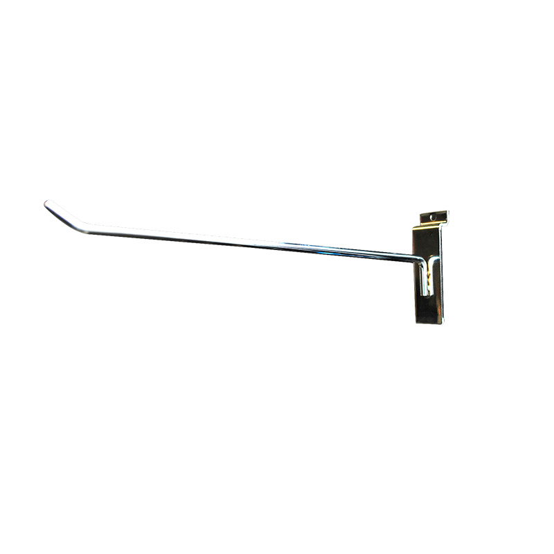 Rack interline para panel ranurado de 35 cm cromado