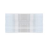 513 Panel ranurado blanco con perfiles 244 122