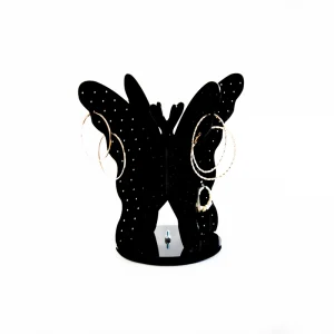Acrílico aretes mariposa