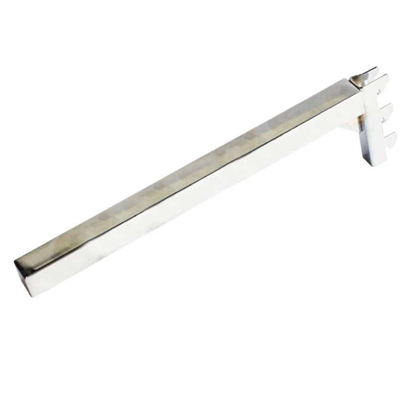 Brazo recto tubo cuadrado cromado 25 cm v 1000x800 Photoroom