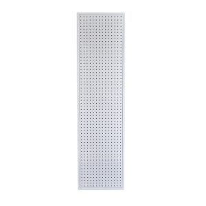 Panel perforado metálico blanco