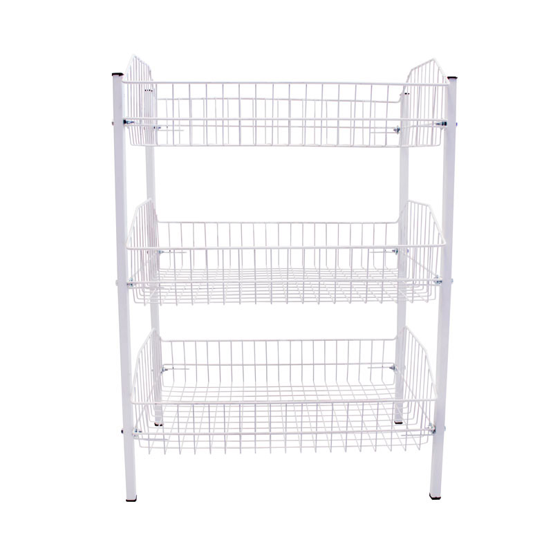 Organizador coquito de 3 canastas pintado