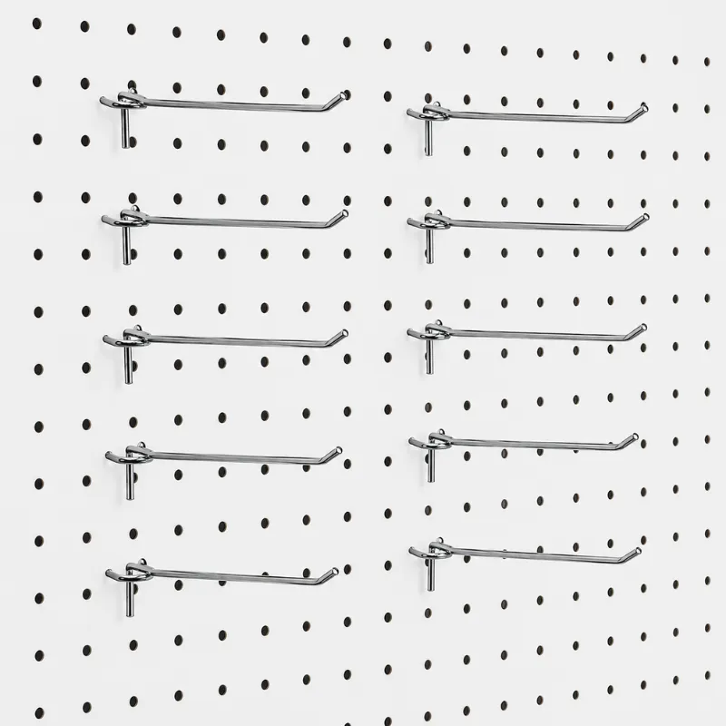 Rack Madeflex 12 cm Cromado x 10 Unidades