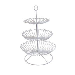 Frutero en alambre para centro de mesa