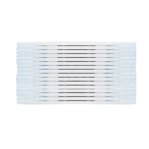 Lamina ranurada mdf interline blanca 01