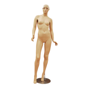 maniquí mujer fibra de vidrio completo