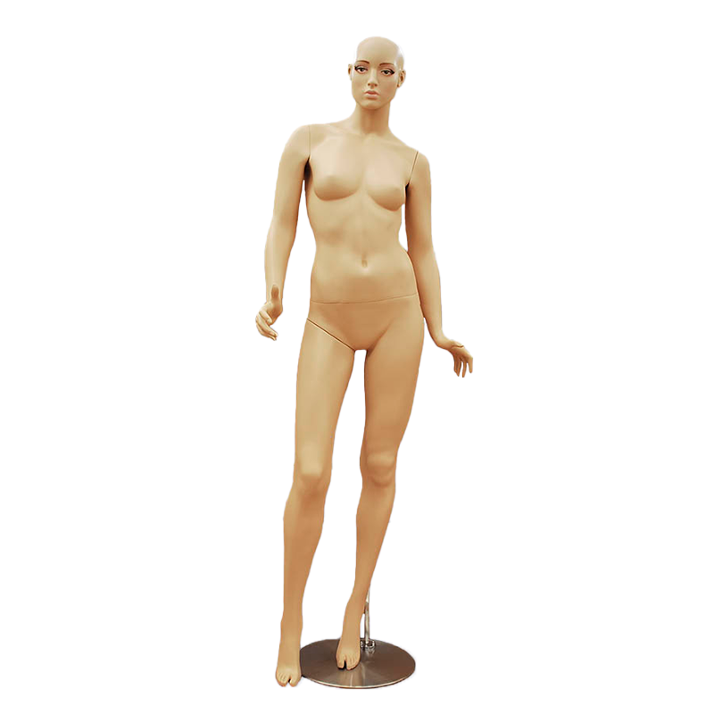 Maniquí dama maquillada brazos lados Ref 28520