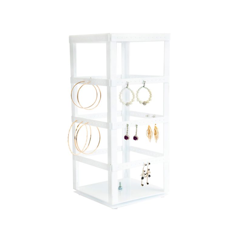Exhibidor para aretes giratorio