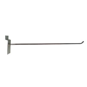 Rack interline para panel ranurado de 20 cm cromado