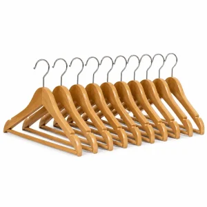 Gancho de madera para tiendas y boutiques