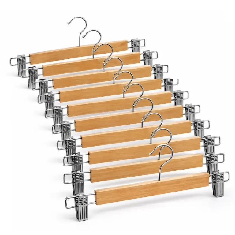 ganchos con pinzas rectos para ropa inferior