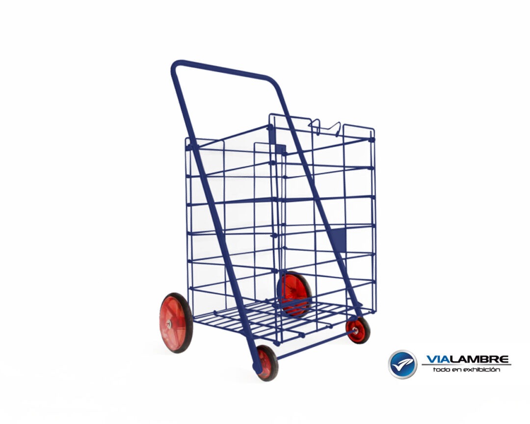 Carro para mercado plegable