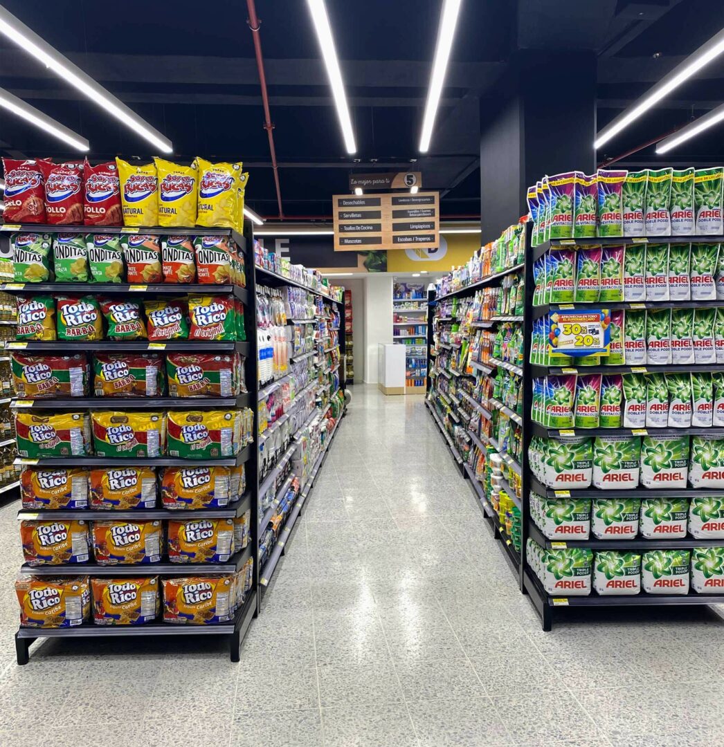Supermercado exitoso 