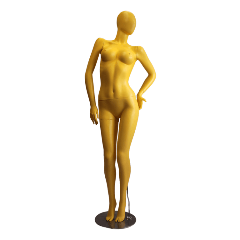Maniquí de Mujer Amarrillo