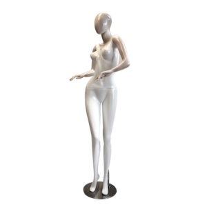 Maniquí Mujer Blanca Craquelado