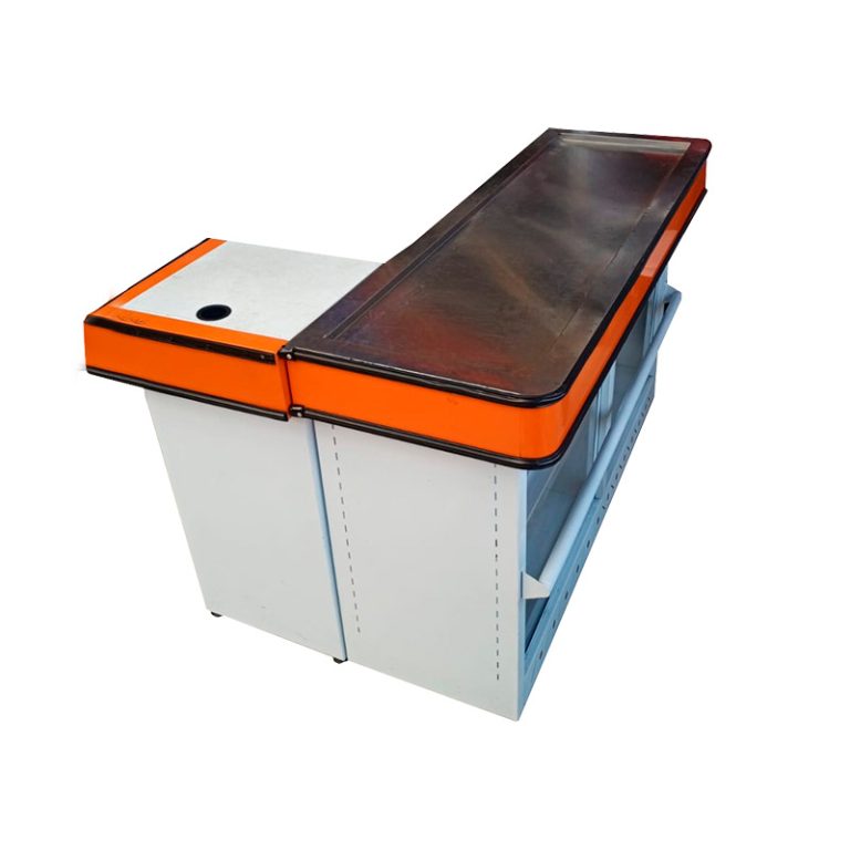 Mueble punto de pago metálico