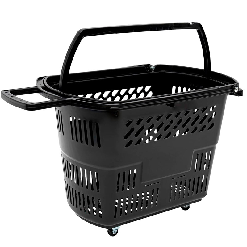 Carro Canasta Plástico/rodachinas 42 Litros