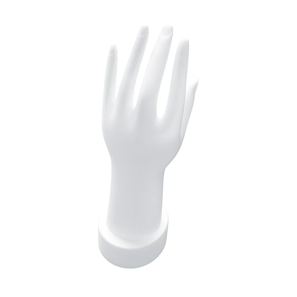 Maniquí Mano Plástica Parada
